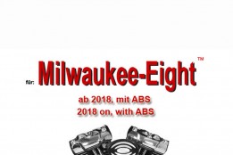 Milwaukee - Eight™ Models 2018 on with ABS