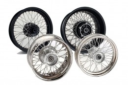 Wide Tire Kits with Spoked Wheel