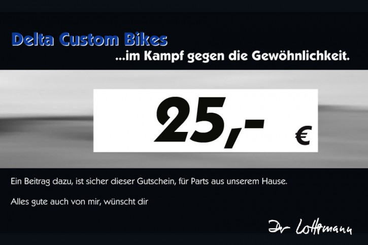 Gutschein 25 EUR