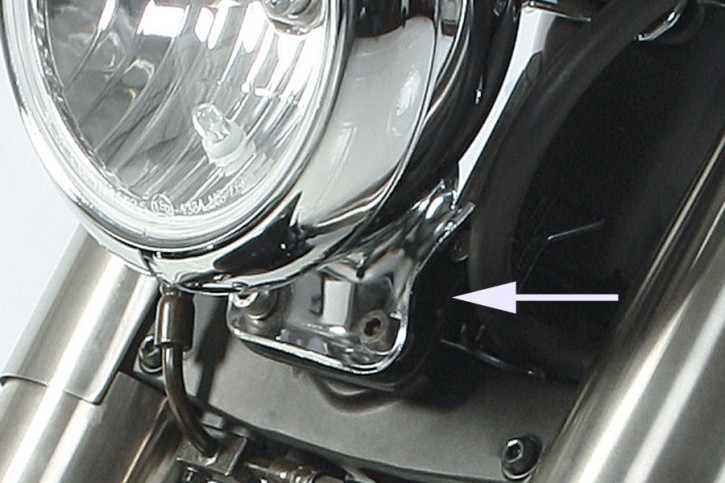 7" Headlight Mounting XVS 1900