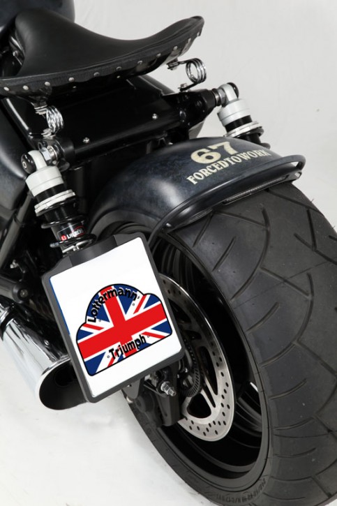 YINETTECH Aluminium Nummernschild 180x200mm - Custom Platte Für Kennzeichenhalter