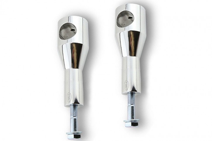 Upright Alu Risers for 1" (25.4 mm) Handlebars
