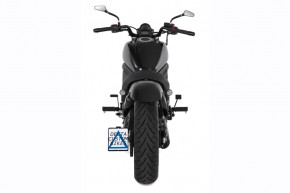 Side License Plate Holder "BW Simple"