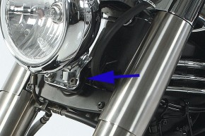 7" Headlight Mounting XVS 1900